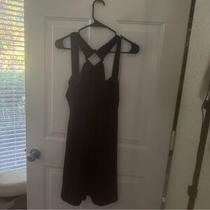 Jones Studio Black One Shoulder Dress